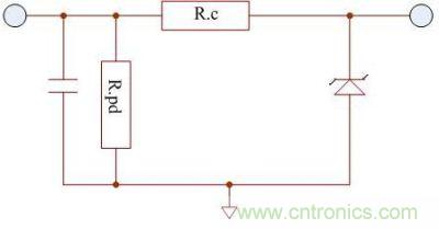 通過這個齊納管來保護MCU，也可以響應低至5V的信號
