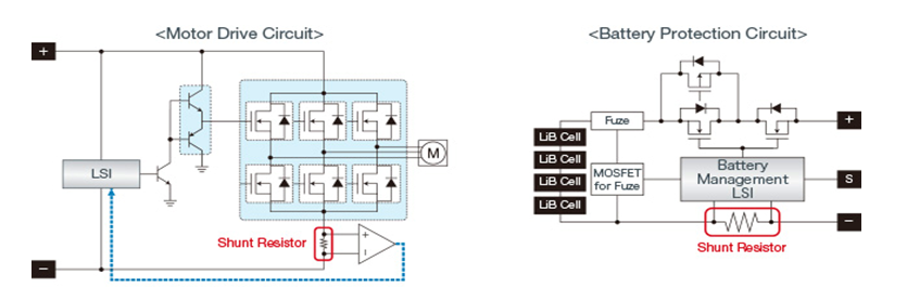 大功率、低阻值檢流電阻器的基礎與應用