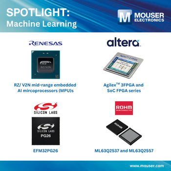 貿(mào)澤電子擴(kuò)展嵌入式AI硬件陣營(yíng):多款專用處理器與加速器新品上線 貿(mào)澤電子擴(kuò)展嵌入式AI硬件陣營(yíng):多款專用處理器與加速器新品上線