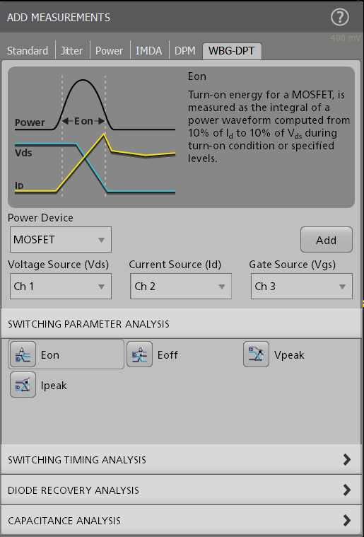 使用MSO 5/6內(nèi)置AWG進(jìn)行功率半導(dǎo)體器件的雙脈沖測(cè)試 使用MSO 5/6內(nèi)置AWG進(jìn)行功率半導(dǎo)體器件的雙脈沖測(cè)試