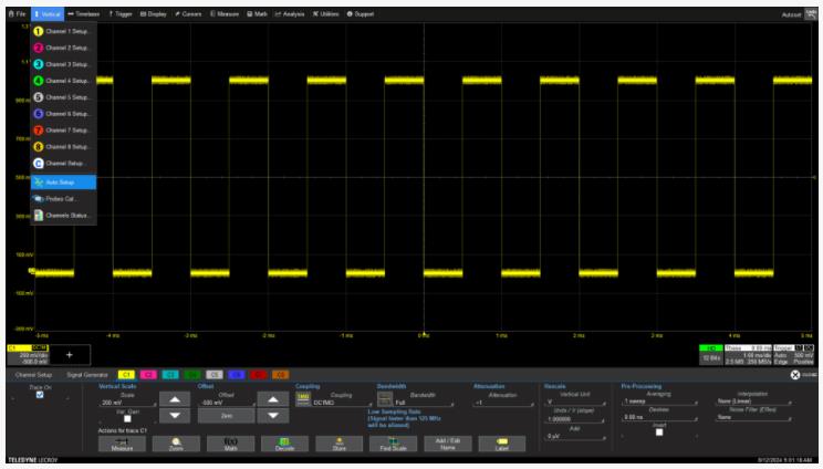 基本示波器操作 基本示波器操作